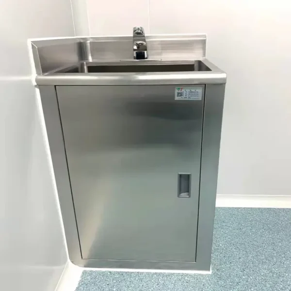 single Stainless steel Scrub sink