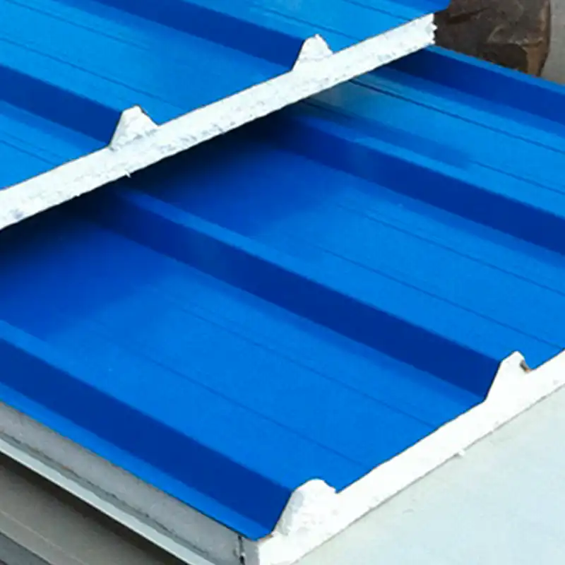 blue eps sandwich roof panel