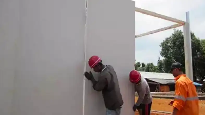 eps sandwich panel installation