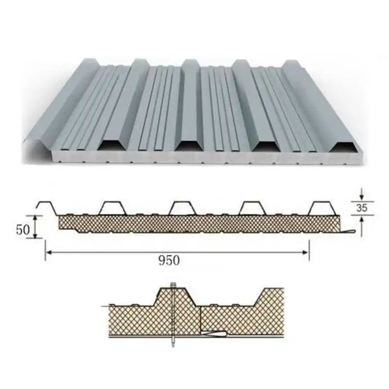 sandwich panel roof design