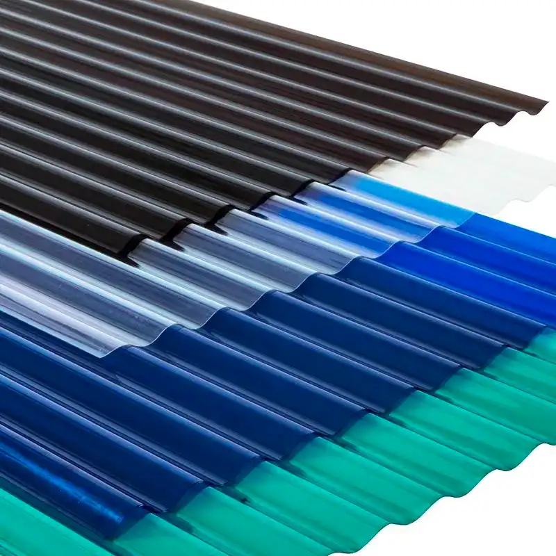 corrugated polycarbonate panels