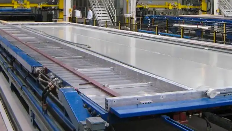 discontinuous panel manufacturing