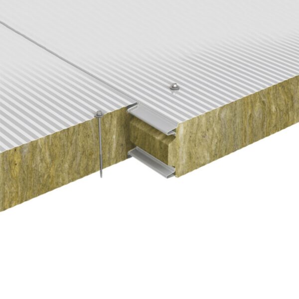 Insulated Rockwool Sandwich Wall Panel Acoustic A1 Fire Rated Rock Wool Sandwich Panels