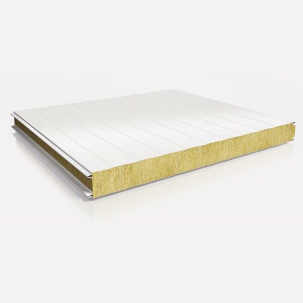 Insulated Rockwool Sandwich Wall Panel Acoustic A1 Fire Rated Rock Wool Sandwich Panels